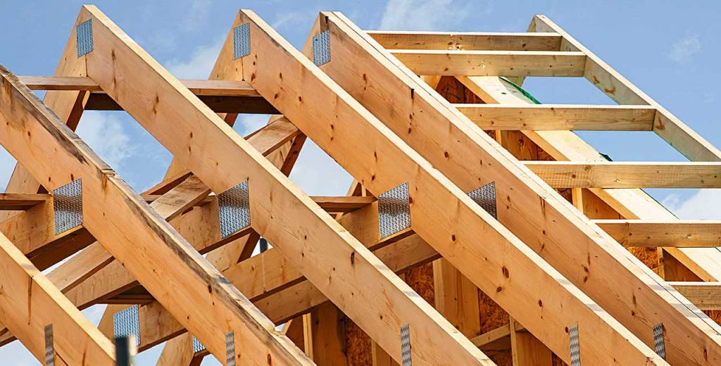 Standard timber frame roof structure